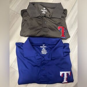 Men’s Texas Ranger Polos - Size Tall XL